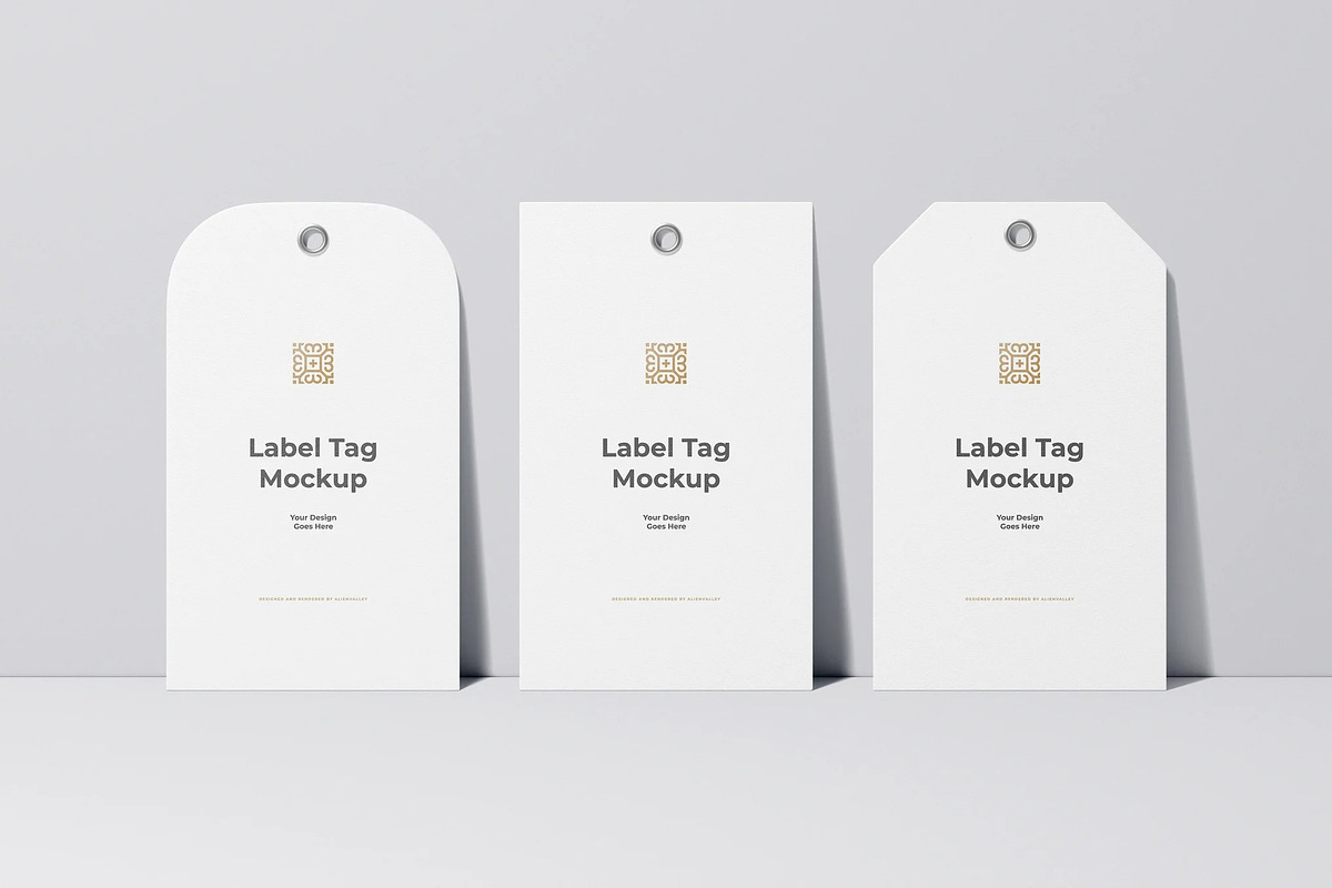 Label Tag Mockup, an Advertising Mockup by zpackcreative (Photo 1 of 4)