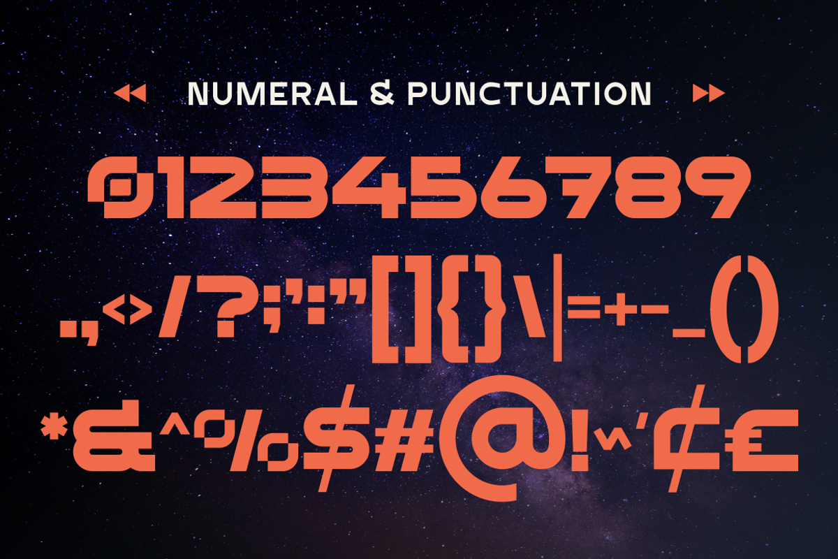 Artpast - Modern Futuristic Font, a Handwritten Font by MaikoHatta (Photo 4 of 5)