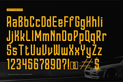 Rush Syndicate | Condensed Racing, a Sans Serif Font by Denustudios (Thumbnail 10 of 12)