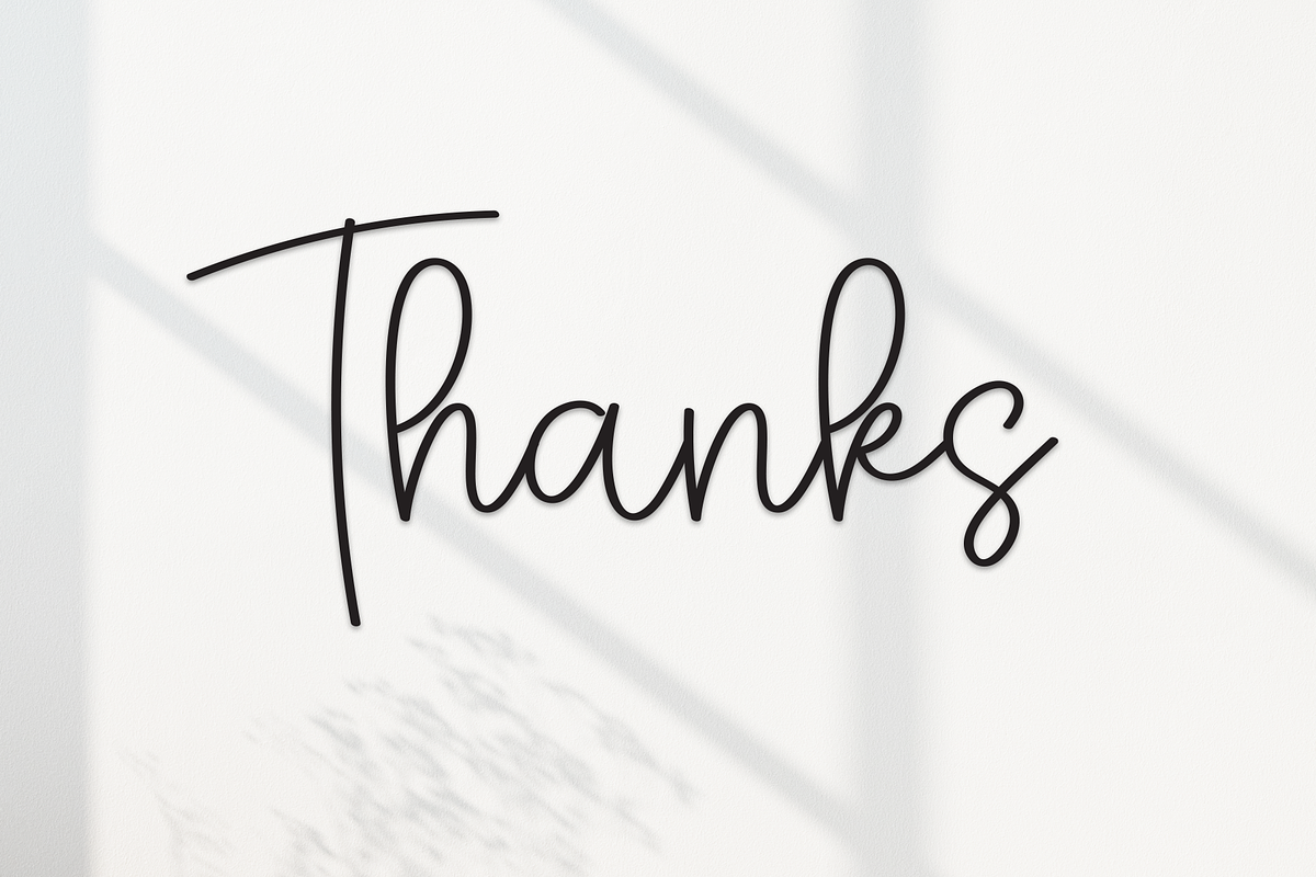 Simple | Script Font, a Handwritten Font by Scratchones (Photo 9 of 9)