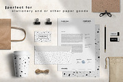 TERRAZZO monochrome collection, a Pattern Graphic by EkaterinaKiriy (Thumbnail 3 of 8)