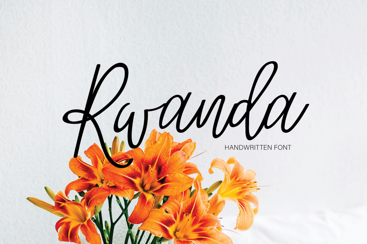 Rwanda | Handwritten Script Font