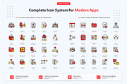Corporate Management Icons, an Outline Icon by vexper (Thumbnail 2 of 7)