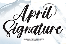 April Signature | Script Font