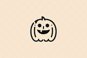 Happy Pumpkin Icon