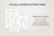 Facial Consultation Form Pdf, a Stationery Template by Snapybiz (Thumbnail 9 of 10)