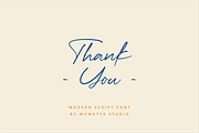 Bright Script, a Handwritten Font by Muwatta Studio (Thumbnail 10 of 10)