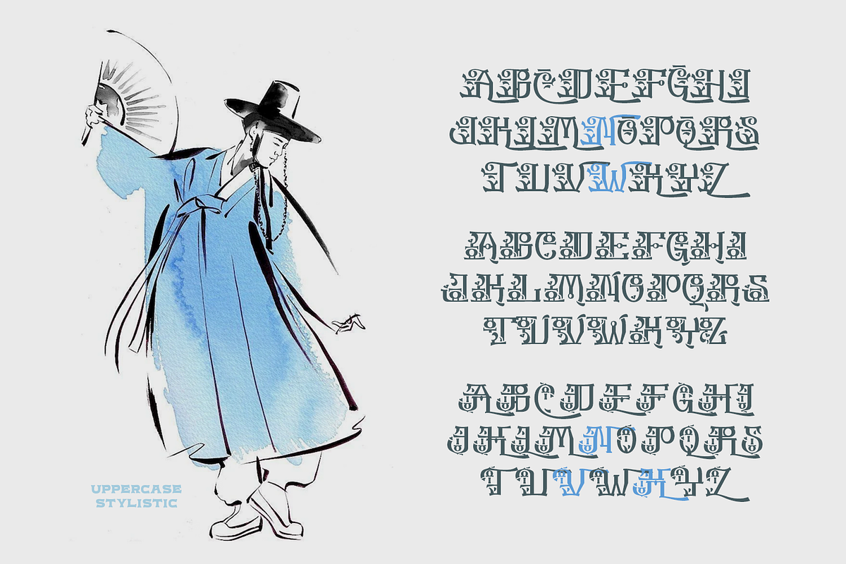 Chaeyuna - Modern Korea Font, a Sans Serif Font by madeDeduk (Photo 6 of 10)