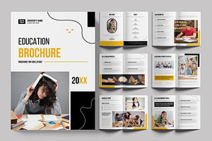 Education Brochure Template Layout, a Brochure Template by ContestDesign