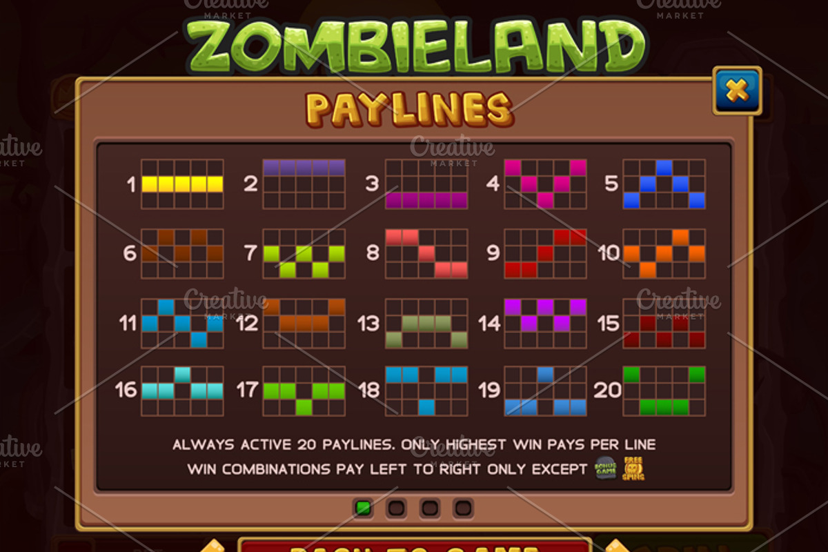 Zombie slots game KIT, an Illustration by Saranai Store (Photo 10 of 11)