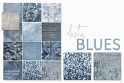 Dusty Blue Textures, a Texture Graphic by rileyBgraphics (Thumbnail 1 of 8)