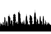 City Skyline Silhouette Bundle, an Illustration by jahid234 (Thumbnail 8 of 41)