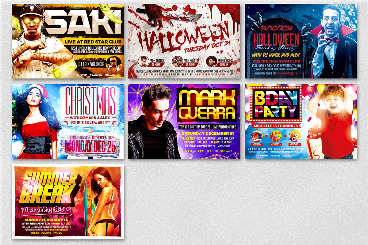 200 Flyer Templates Bundle 98% OFF !, a Flyer Template by XtremeFlyers (Photo 22 of 22)