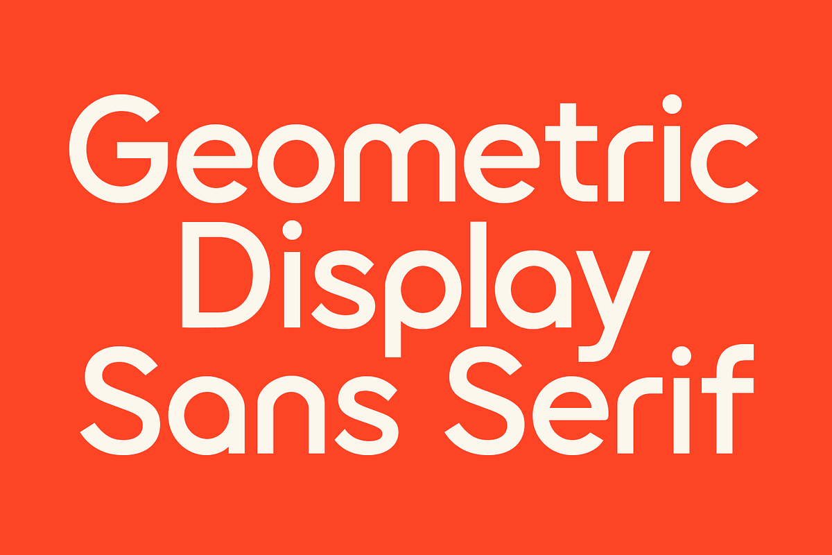 Ostra Centra - Geometric Sans, a Sans Serif Font by Viswell (Photo 6 of 9)