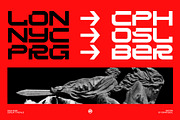 ARCTOS - Display Font, a Sans Serif Font by Oskar Biehl (Thumbnail 7 of 11)