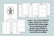 Blank Comic Book Template for KDP, a Magazine Template by Self Publishing Magic (Thumbnail 2 of 2)