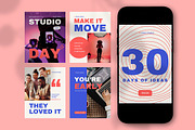 Creative Studio Social Media Pack, a Social Media Template by Pitchlook.Studio (Thumbnail 3 of 3)