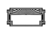 Art Deco Frame SVG Bundle, an Illustration by Creativeshirt (Thumbnail 27 of 31)