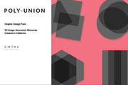 Poly-Union Geometric Design Kit, an Object Graphic by Pixel Supplies (Thumbnail 1 of 5)