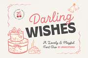Darling Wishes Font Duo, a Script Font by Ainun Jinan (Thumbnail 1 of 9)