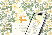 50th Birthday Canva Template, an Invitation Template by Little Creative Scribbles (Thumbnail 3 of 6)