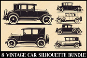 Classic Vintage Car Bundle Set, an Illustration by BIPLOB EXPERT (Thumbnail 1 of 9)