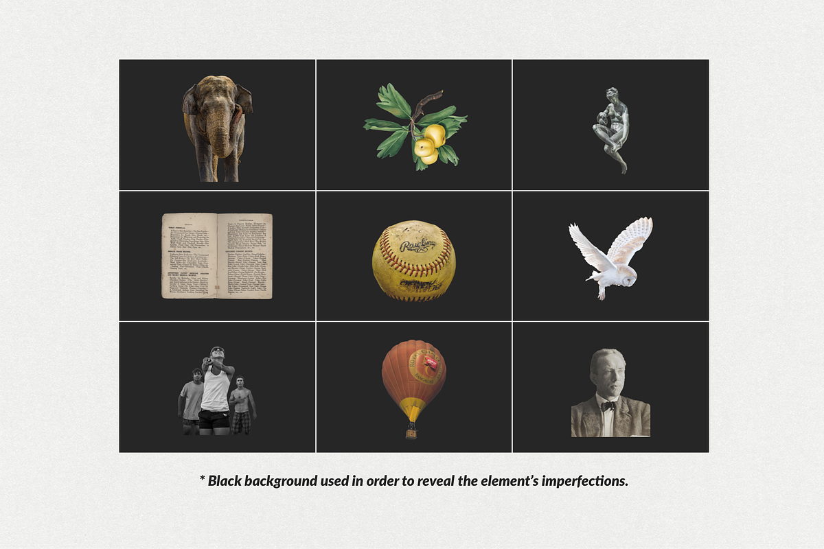 250+ Elements - Collage Creator Pack, an Object Graphic by Digi Life (Photo 8 of 32)