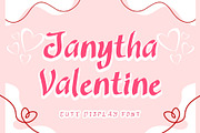 Janytha Valentine, a Handwritten Font by Yoga Letter (Thumbnail 1 of 6)