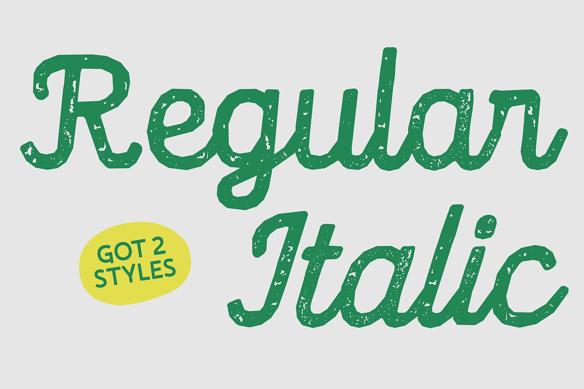 CS Casey Stamp, a Script Font by Craft Supply Co. (Photo 3 of 8)