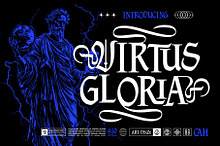 Virtus Gloria Typeface