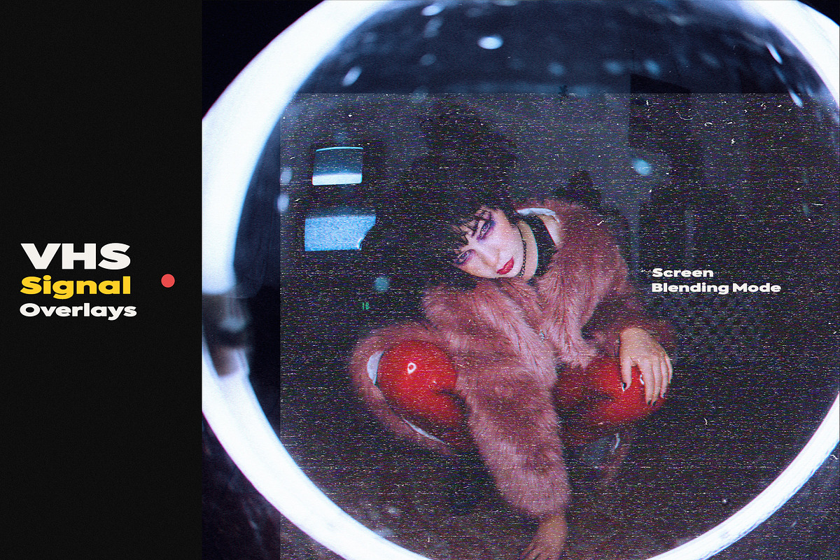 VHS Signal Overlays, a Texture Graphic by Freezerondigital (Photo 10 of 11)