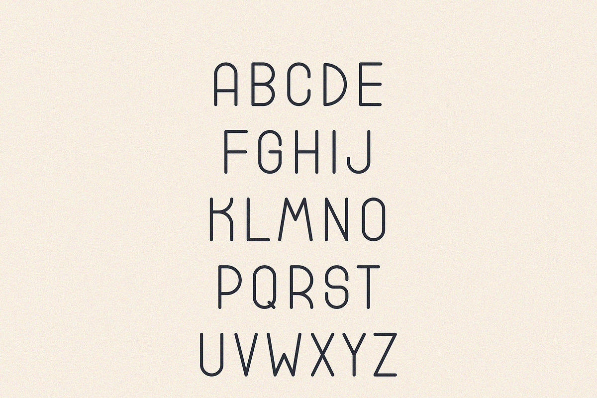QASO minimal & modern typeface, a Script Font by Ninos Mandala (Photo 3 of 6)