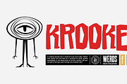 Krooked Typeface, a Sans Serif Font by Bend Industries (Thumbnail 3 of 5)
