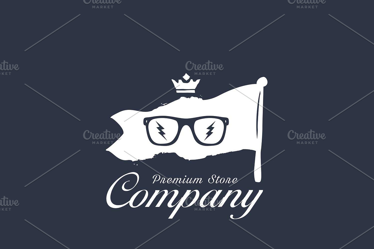 Flag Sunglass Company Logo, a Branding & Logo Template by Design_Creator (Photo 5 of 5)