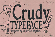 Crudy Typeface, a Sans Serif Font by softulka (Thumbnail 7 of 8)
