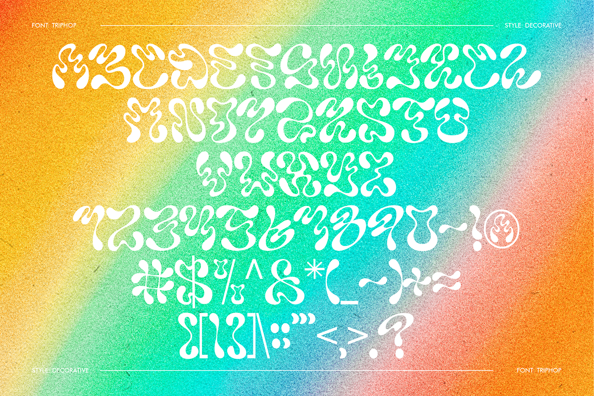 TRIPHOP, a Symbol Font by RedyStudio (Photo 8 of 10)
