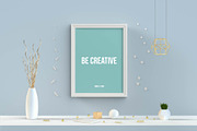 Frames Mockups - Customizable Scene, a Print Template by Aedon Design (Thumbnail 5 of 9)