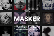 Masker Photo Collage Templates, a Social Media Template by Hello Mart (Thumbnail 1 of 20)