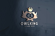Owl King Bird Logo, a Branding & Logo Template by Design_Planet (Thumbnail 3 of 4)