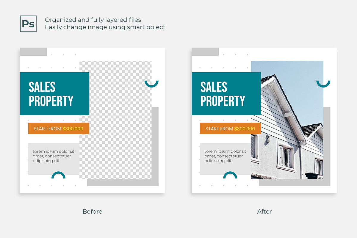 Richmond Facebook & Instagram Post, a Social Media Template by MuSan (Photo 5 of 5)