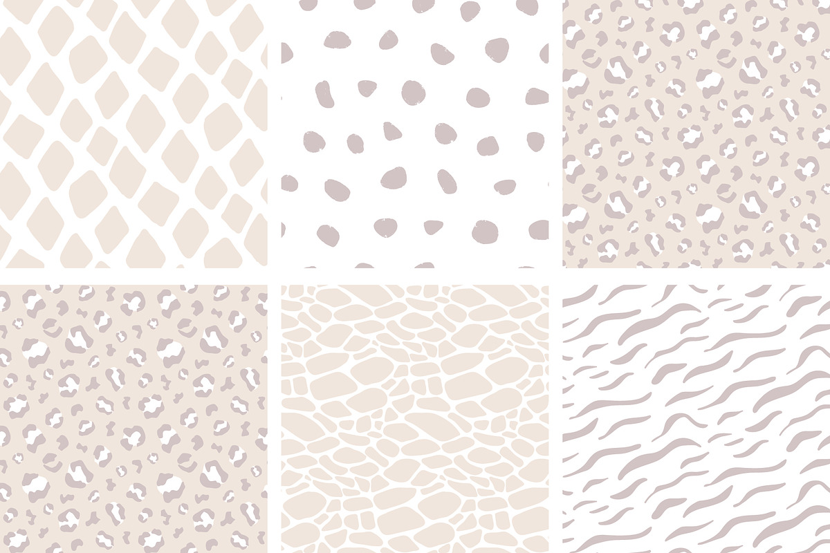 Wild Animal Print Seamless Patterns, a Pattern Graphic by Katrinelly (Photo 16 of 16)