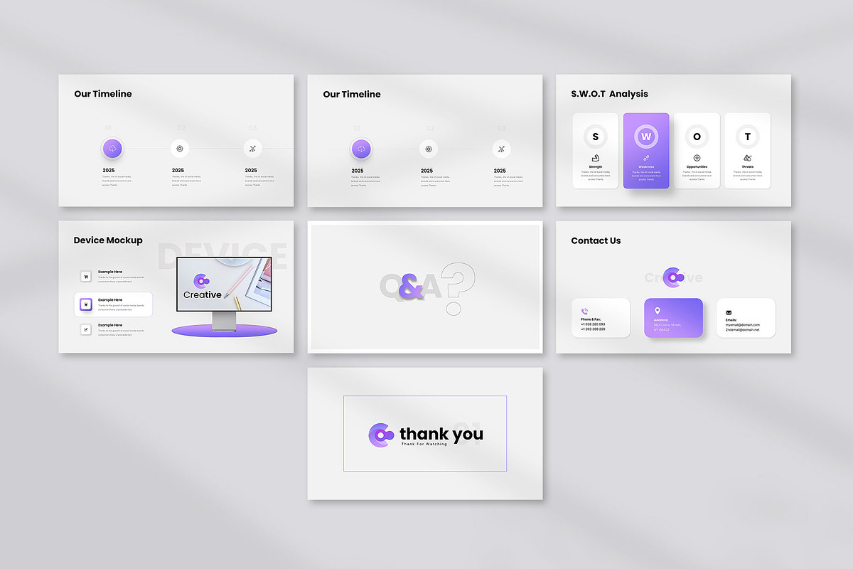Creative Business Startup, a Presentation Template by KreateTribe (Photo 4 of 6)