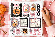 Spooky Boo Halloween Frame PNG, a Seasonal Illustration by OK Design (Thumbnail 2 of 5)