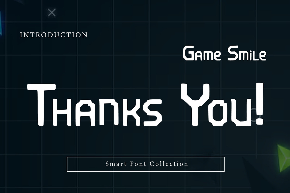 Game Smile, a Font by Wow Magic (Photo 3 of 3)