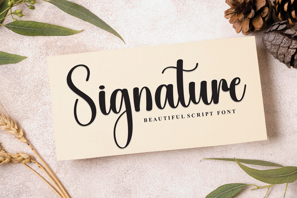 Something | Script Font, a Handwritten Font by Scratchones (Photo 3 of 8)