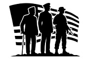 Military Heroes Group, an Object Graphic by Gfx_Store (Thumbnail 8 of 16)