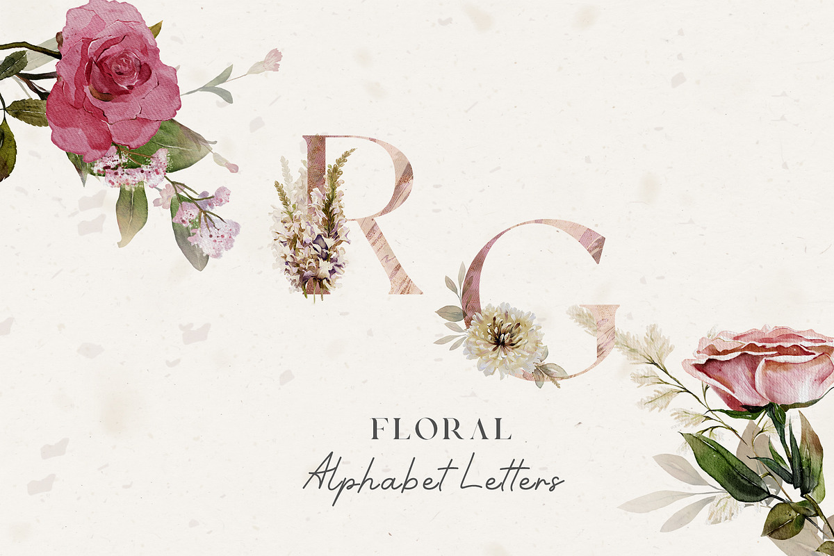 Watercolor Flowers & Leaves, a Decorative Illustration by Damian Roh (Photo 13 of 20)