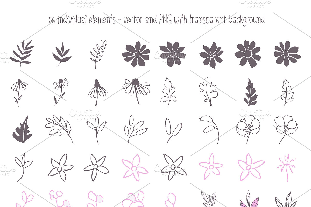 Meadow romance, a Pattern Graphic by Wild Rose (Photo 3 of 9)