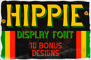 Hippie, a Font by Heather_insane (Thumbnail 1 of 9)