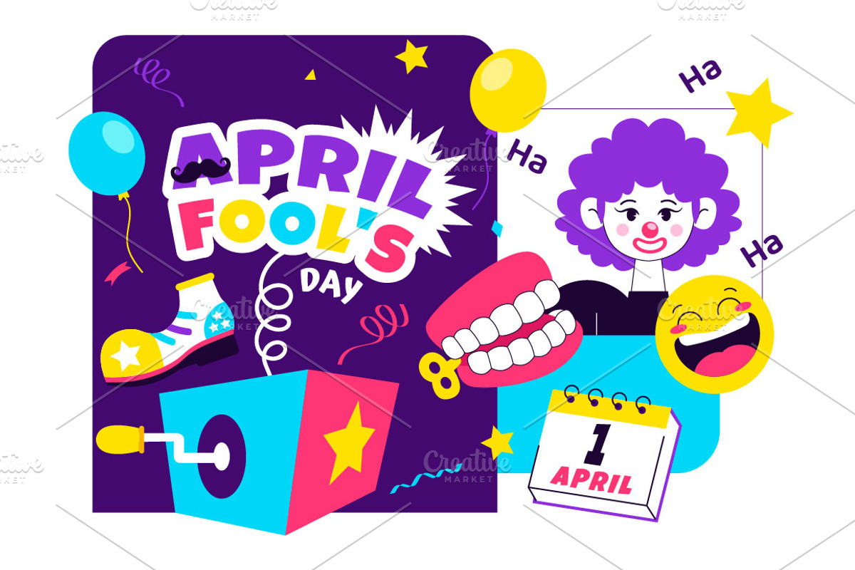 10 April Fools Day Illustration, a Person Illustration by denayunebgt (Photo 4 of 4)
